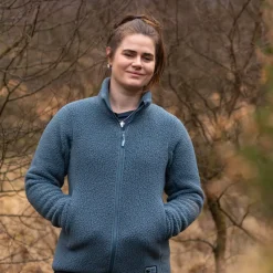 Rab Fleece & Mid Layer-Womens Shearling Jacket - Orion Blue