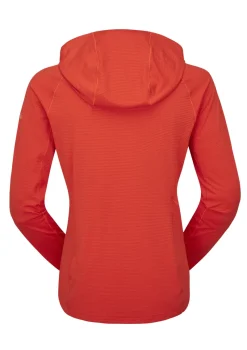 Rab Fleece & Mid Layer-Womens Sonic Hoody - Red Grapefruit