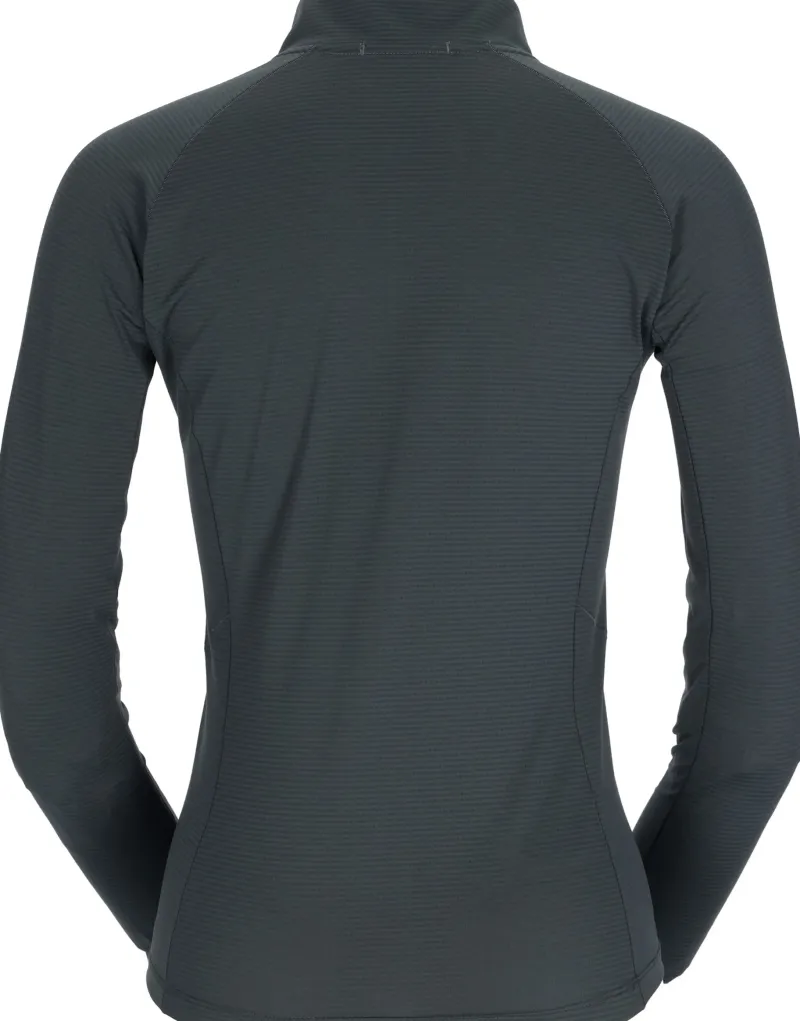 Rab T-Shirts & Baselayers-Womens Sonic Long Sleeved Zip-T - Beluga