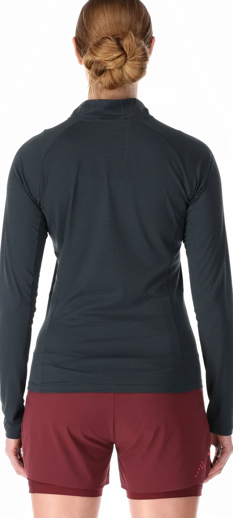 Rab T-Shirts & Baselayers-Womens Sonic Long Sleeved Zip-T - Beluga