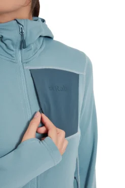 Rab Fleece & Mid Layer-Womens Superflux Hoody - Citadel