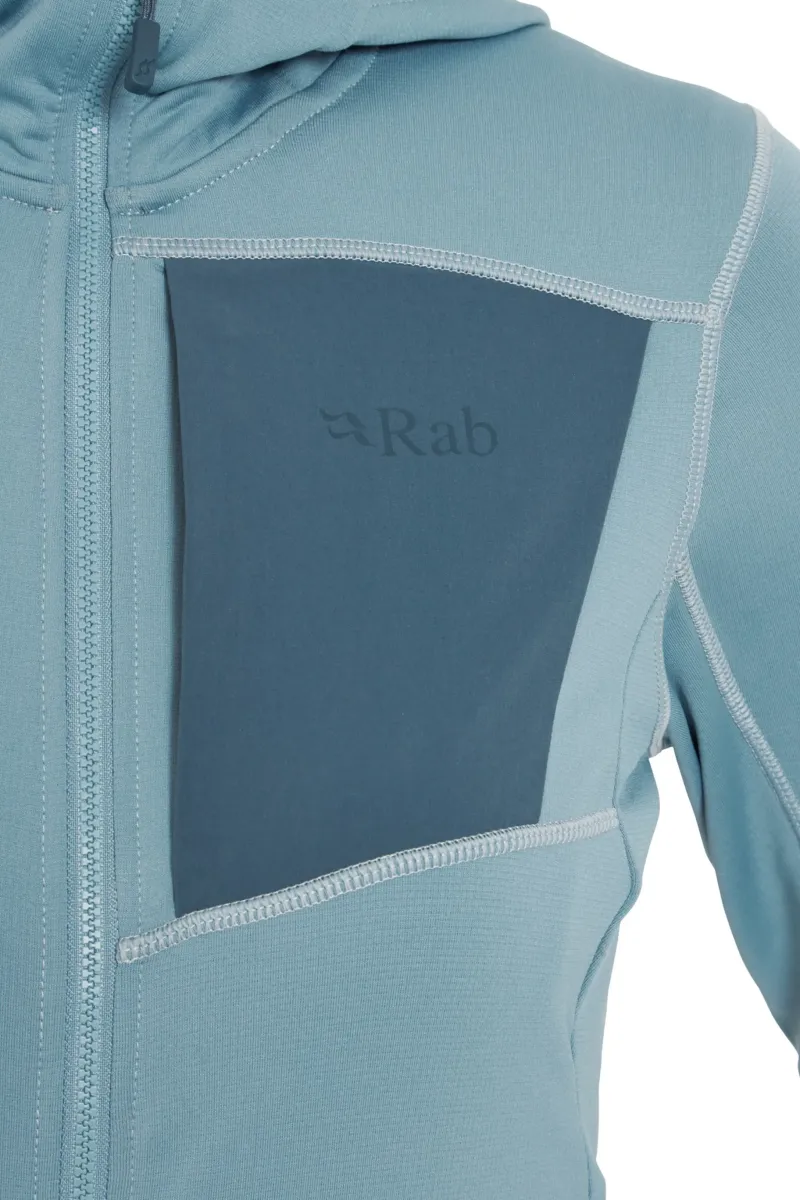 Rab Fleece & Mid Layer-Womens Superflux Hoody - Citadel