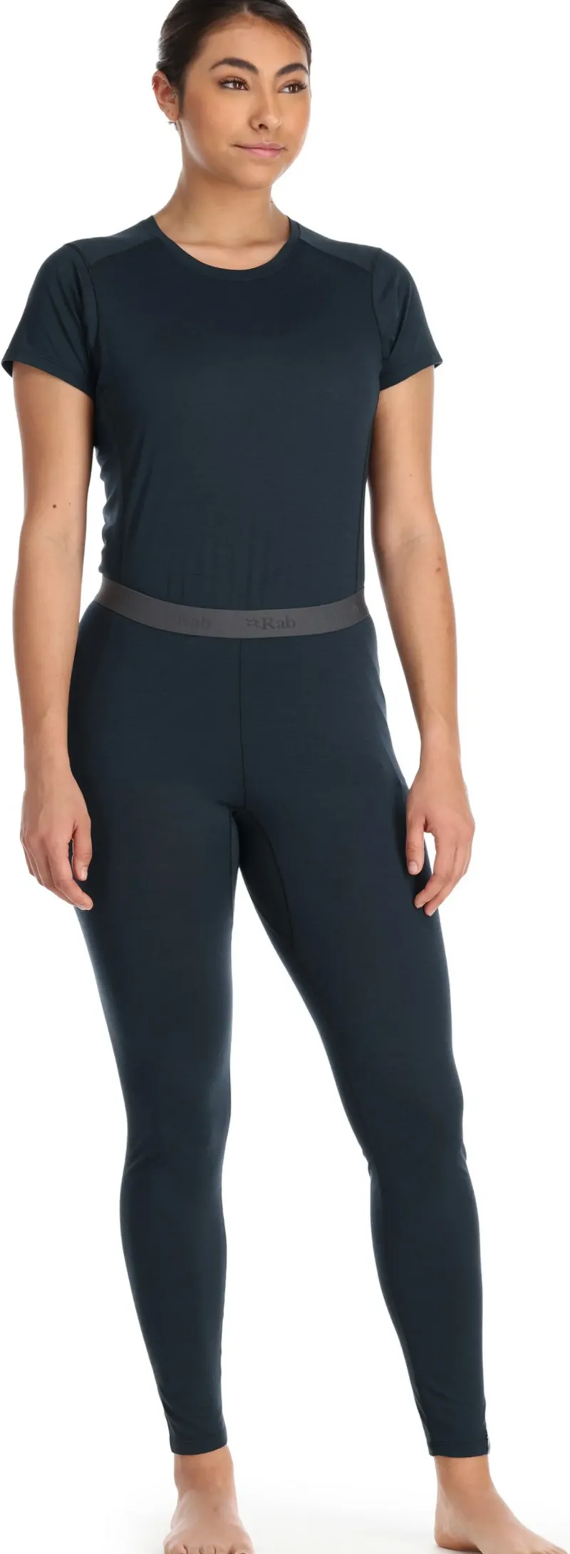 Rab Trousers & Leggings-Womens Syncrino Leggings - Beluga