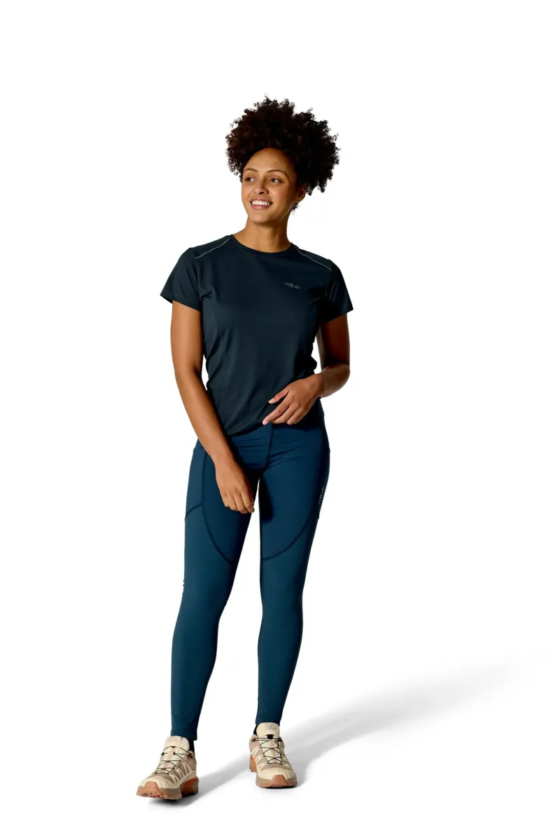 Rab Trousers & Leggings-Womens Torque Tights - Tempest Blue
