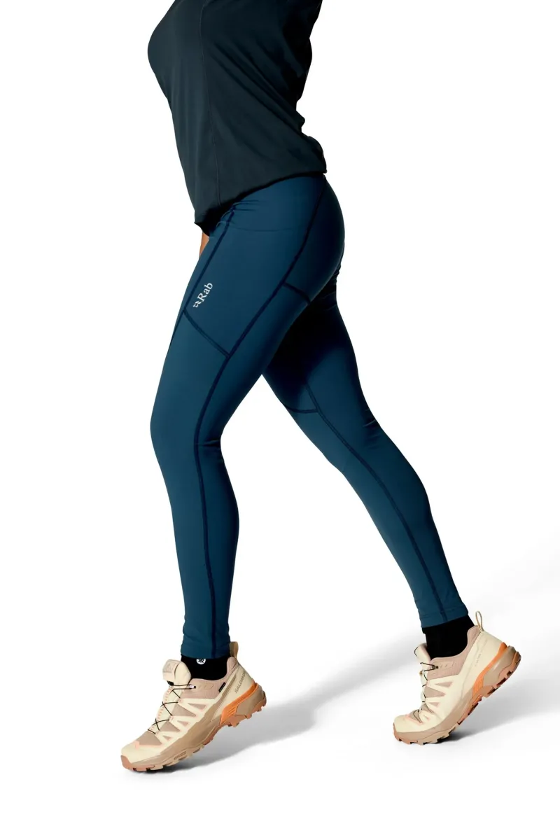 Rab Trousers & Leggings-Womens Torque Tights - Tempest Blue