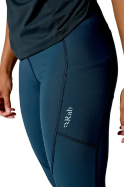 Rab Trousers & Leggings-Womens Torque Tights - Tempest Blue