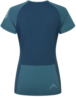 Rab T-Shirts & Baselayers-Womens Trail Tee - Orion Blue-Tempest Blue