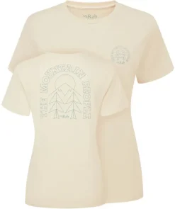 Rab T-Shirts & Baselayers-Womens Tuku Cirque Tee - Ecru