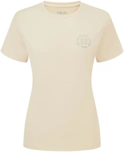Rab T-Shirts & Baselayers-Womens Tuku Cirque Tee - Ecru