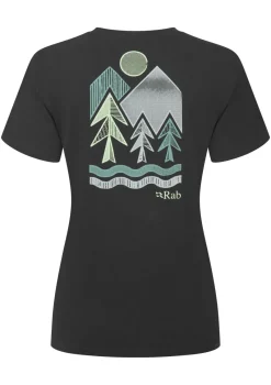 Rab T-Shirts & Baselayers-Womens Tuku Vista Tee - Beluga