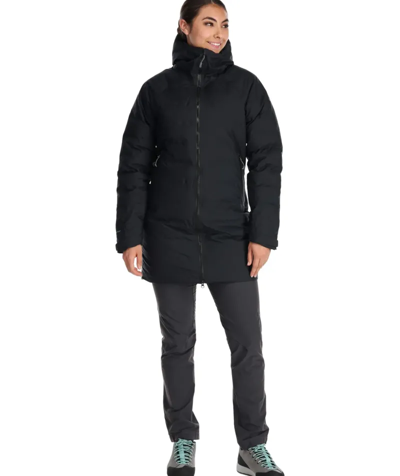 Rab Casual Jackets-Womens Valiance Parka - Black