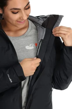 Rab Casual Jackets-Womens Valiance Parka - Black