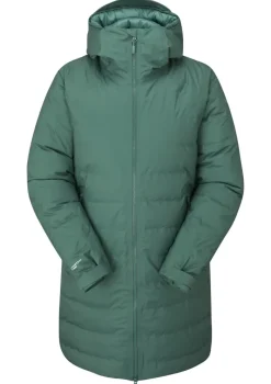 Rab Casual Jackets-Womens Valiance Parka - Green Slate