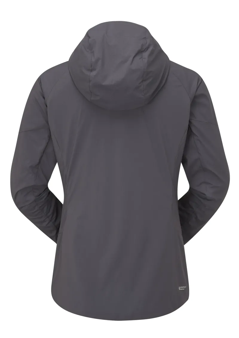Rab Softshell Jackets-Womens Vapour-Rise Summit Jacket - Graphene