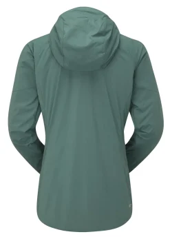 Rab Softshell Jackets-Womens Vapour-Rise Summit Jacket - Green Slate