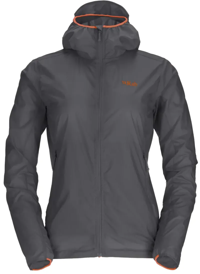 Rab Windshirts-Womens Vital Hoody - Graphene