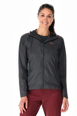 Rab Windshirts-Womens Vital Hoody - Graphene