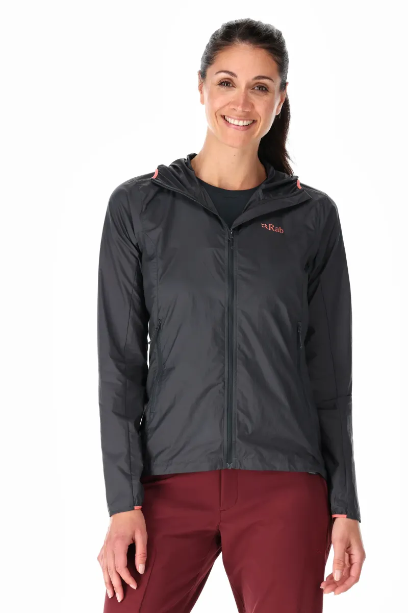 Rab Windshirts-Womens Vital Hoody - Graphene