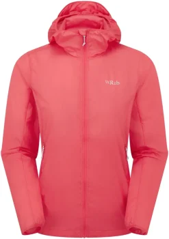 Rab Windshirts-Womens Vital Hoody - Hibiscus
