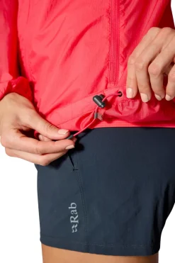Rab Windshirts-Womens Vital Hoody - Hibiscus