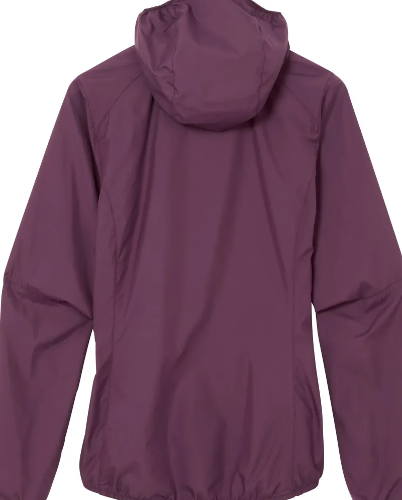 Rab Windshirts-Womens Windgather Hoody - Mulberry