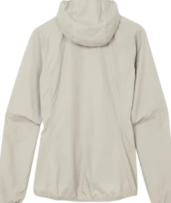 Rab Windshirts-Womens Windgather Hoody - Pebble
