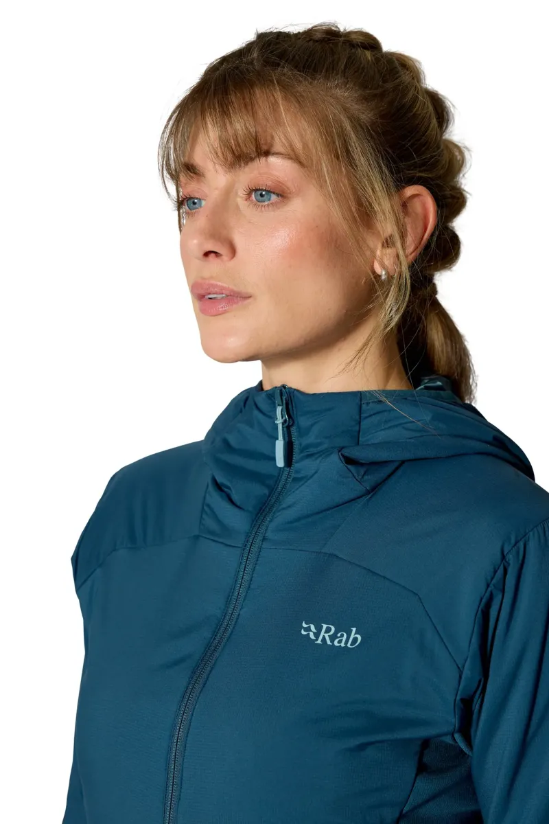Rab Insulated Jackets-Womens Xenair Alpine Flex Jacket - Tempest Blue