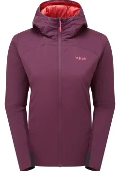 Rab Insulated Jackets-Womens Xenair Alpine Flex Jacket - Mulberry