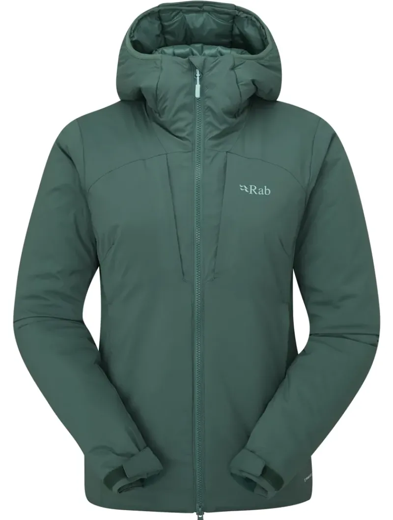 Rab Insulated Jackets-Womens Xenair Alpine Jacket - Green Slate