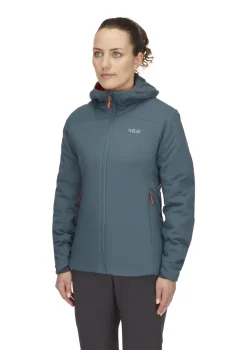 Rab Insulated Jackets-Womens Xenair Alpine Light Jacket - Orion Blue