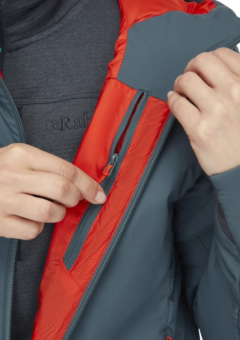 Rab Insulated Jackets-Womens Xenair Alpine Light Jacket - Orion Blue