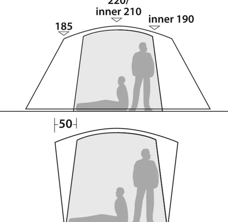 Robens Family & Leisure Tents-Cobra Stone 5 Tent