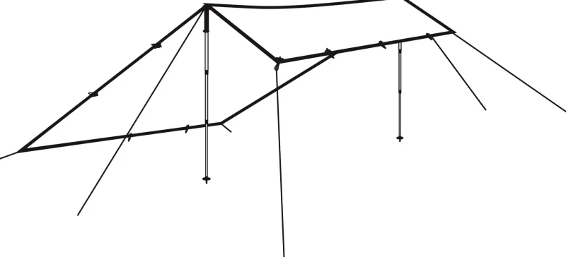Robens Tarps & Shelters-Trail Tarp 3 x 3m