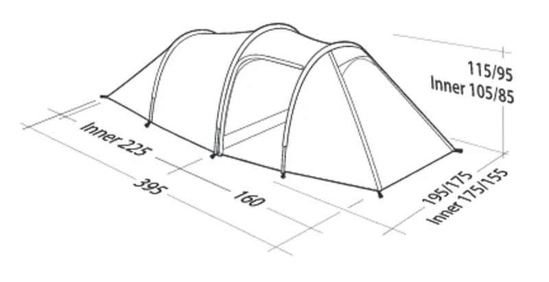 Robens Backpacking & Lightweight Tents-Voyager Versa 3 Tent