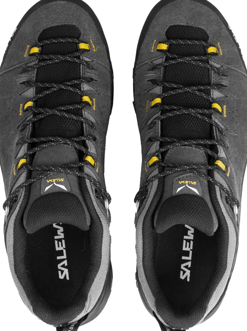 Salewa Hiking Shoes & Boots|Approach Shoes-Mens Alp Trainer 2 GTX Shoes - Onyx-Black