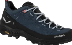 Salewa Hiking Shoes & Boots|Approach Shoes-Womens Alp Trainer 2 GTX Shoes - Dark Denim-Black