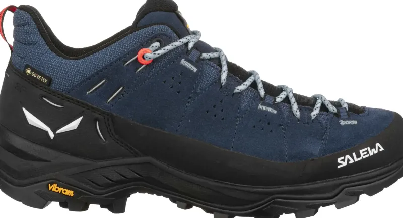 Salewa Hiking Shoes & Boots|Approach Shoes-Womens Alp Trainer 2 GTX Shoes - Dark Denim-Black