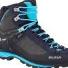 Salewa Mountain Boots-Womens Crow GTX Boots - Premium Navy-Ethernal Blue