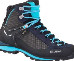 Salewa Mountain Boots-Womens Crow GTX Boots - Premium Navy-Ethernal Blue