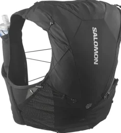 Salomon Fast & Light Rucksacks And Vests-ADV Skin 12 Running Vest Set - Black