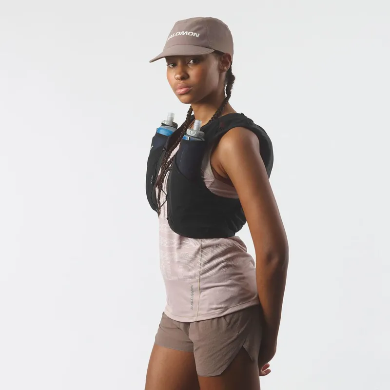 Salomon Fast & Light Rucksacks And Vests-ADV Skin 5 Running Vest Set - Black
