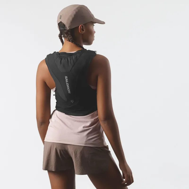 Salomon Fast & Light Rucksacks And Vests-ADV Skin 5 Running Vest Set - Black