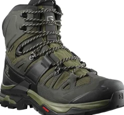 Salomon Hiking Shoes & Boots|Hiking Boots-Mens Quest 4 GTX Boots - Olive Night-Peat-Safari