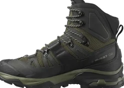 Salomon Hiking Shoes & Boots|Hiking Boots-Mens Quest 4 GTX Boots - Olive Night-Peat-Safari
