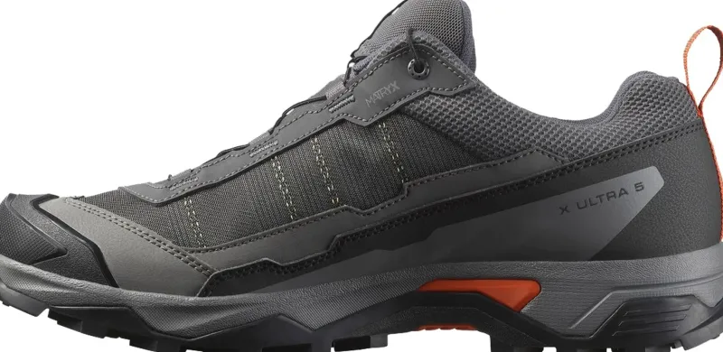 Salomon Hiking Shoes & Boots|Walking Shoes-Mens X Ultra 5 GTX Shoe - Asphalt-Castlerock-Burnt Ochre