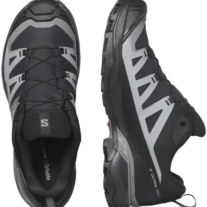 Salomon Walking Shoes-Mens X Ultra 360 GTX Shoes - Black-Magnet-Quiet Shade