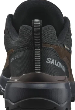 Salomon Hiking Shoes & Boots|Walking Shoes-Mens X Ultra 360 LTR GTX Shoes - Dark Earth-Delicioso-Sharkskin