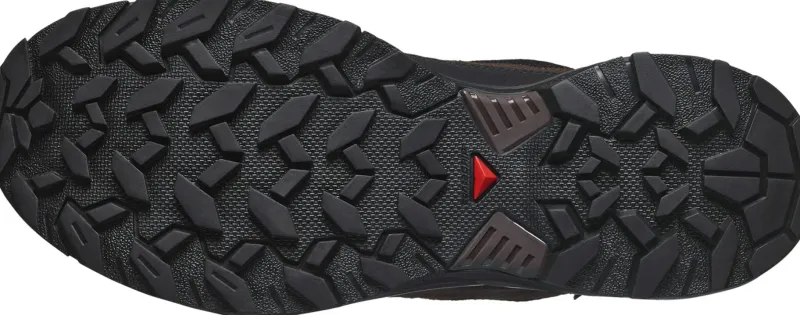 Salomon Hiking Shoes & Boots|Walking Shoes-Mens X Ultra 360 LTR GTX Shoes - Dark Earth-Delicioso-Sharkskin