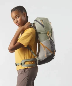 Salomon Day Packs-Womens Aerotrek 28 Rucksack - Seagrass-Silver Cloud-Nine Iron
