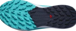 Salomon Hiking Shoes & Boots|Running Shoes-Womens Sense Ride 5 Shoes - Cashmere Blue-Carbon-Peacock Blue